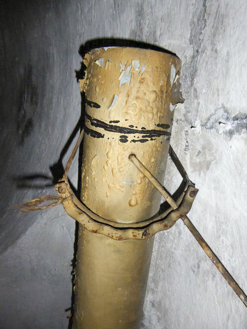 Ligne Maginot - VALABRES PRINCIPAL (OU NORD) (VP) - (Ouvrage d'infanterie) - Casernement
Ventilation manuelle vanne