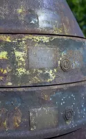 Ligne Maginot - VENANSON (TD N°622) - (Cuve pour arme d'infanterie) - Marquage de la tourelle