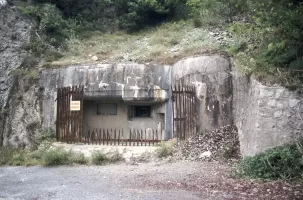 Ligne Maginot - VALDEBLORE - REYNARDIERE (VE) - (Ouvrage d'infanterie) - Façade de la casemate active.