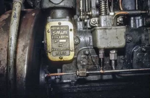 Ligne Maginot - VALDEBLORE - REYNARDIERE (VE) - (Ouvrage d'infanterie) - Usine
Plaque constructeur moteur SMIM