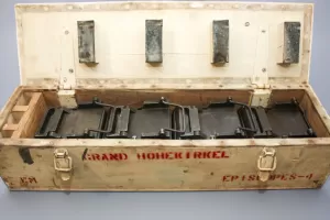 Ligne Maginot - Caisse de transport et de stockage. - Caisse de transport et de stockage pour 4 épiscopes.
