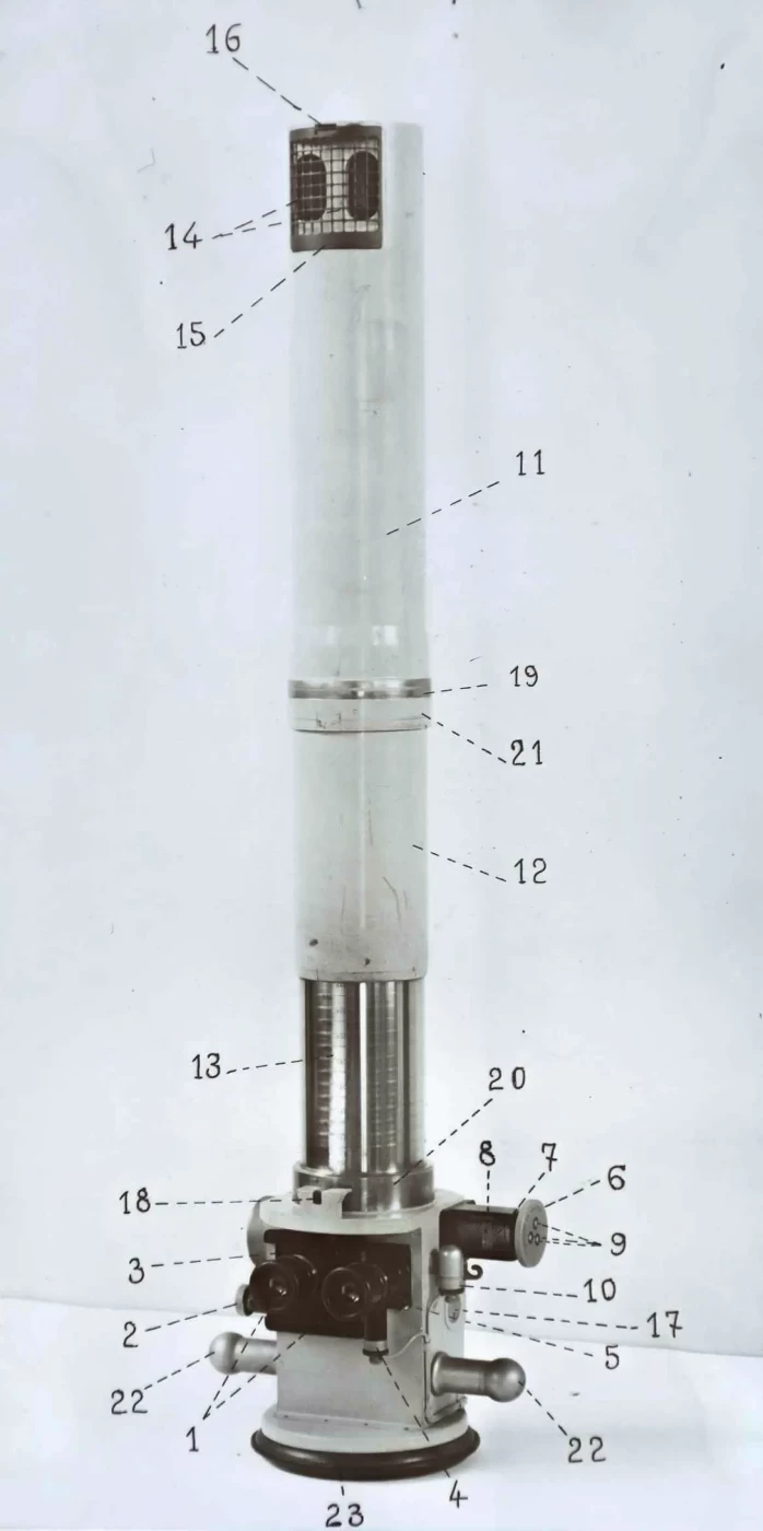 Ligne Maginot - Périscope type M (M) - Photo extraite de la notice provisoire de 1935