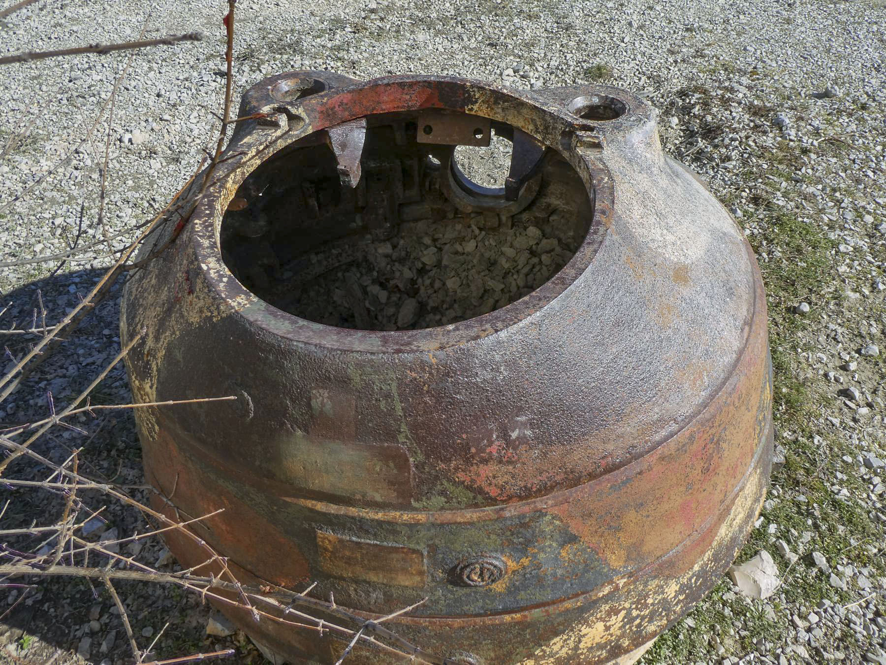 Ligne Maginot - VALDEBLORE (TD N°623) - (Cuve pour arme d'infanterie) - 