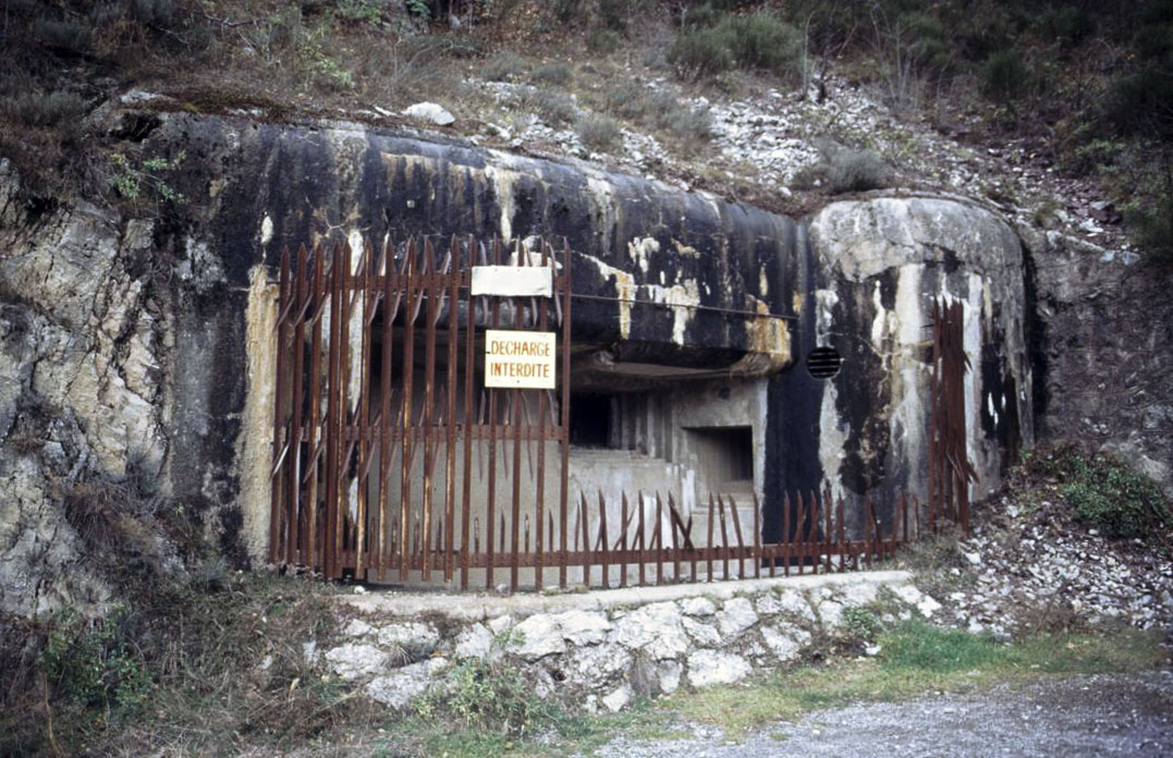 Ligne Maginot - VALDEBLORE - REYNARDIERE (VE) - (Ouvrage d'infanterie) - Façade de la casemate active