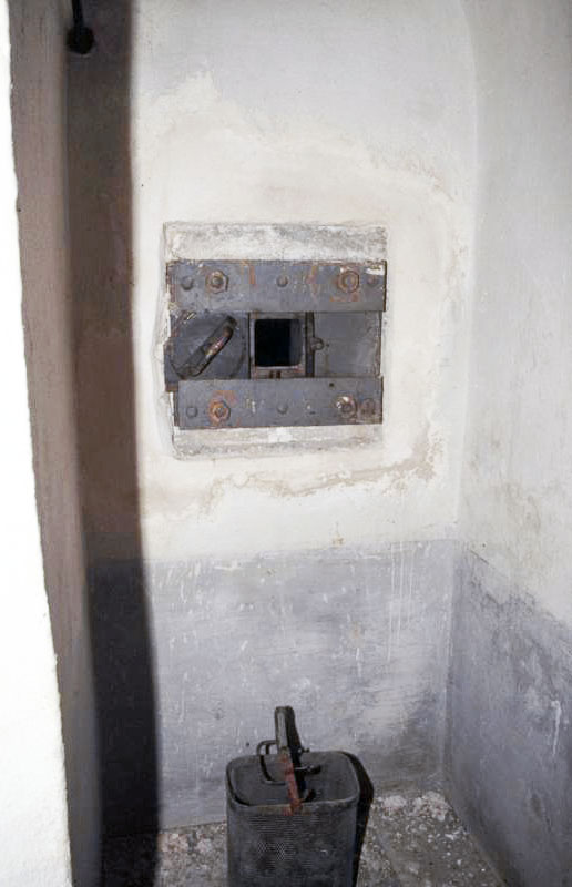 Ligne Maginot - VALDEBLORE - REYNARDIERE (VE) - (Ouvrage d'infanterie) - Blockhaus de défense intérieure, vu de l'intérieur