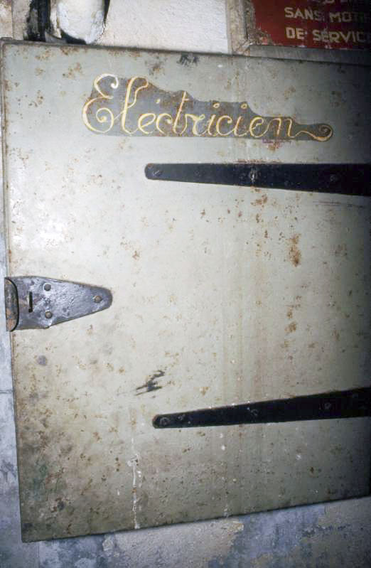 Ligne Maginot - VALDEBLORE - REYNARDIERE (VE) - (Ouvrage d'infanterie) - Usine
Armoire matériel électrique