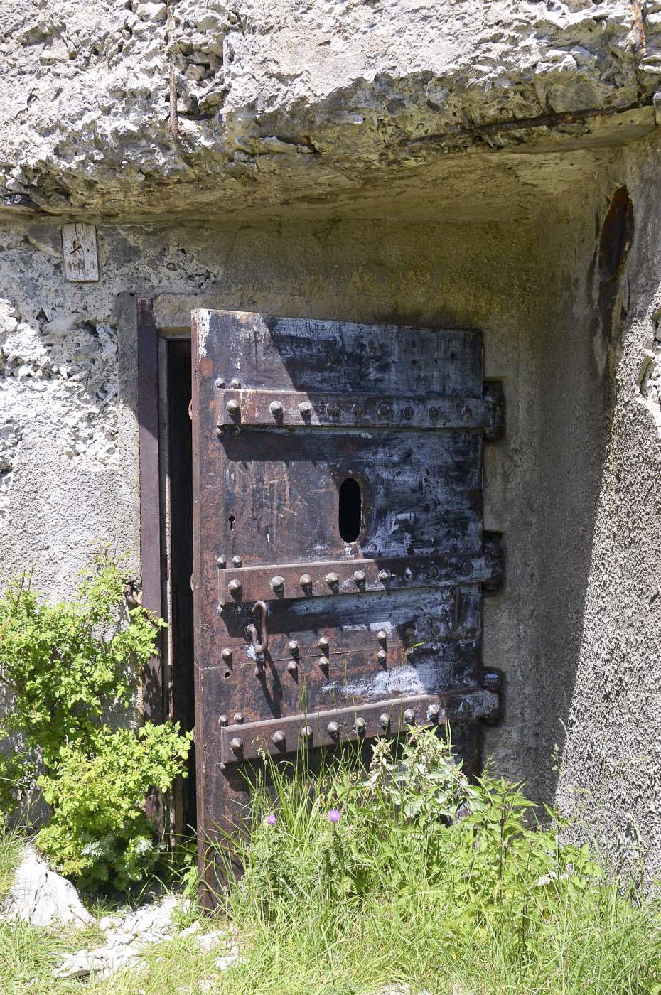 Ligne Maginot - BAISSE DE SAINT VERAN - (Ouvrage d'infanterie) - Le bloc 2
L'entrée