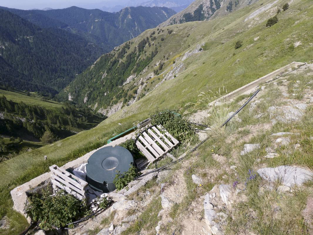 Ligne Maginot - BAISSE DE SAINT VERAN - (Ouvrage d'infanterie) - La source captée