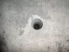 Ligne Maginot - BERGHE NORD (TUNNEL DE) - (Blockhaus pour arme infanterie) - Système de grenadage sur la voûte