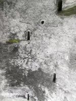 Ligne Maginot - BERGHE NORD (TUNNEL DE) - (Blockhaus pour arme infanterie) - Système de grenadage de dessous