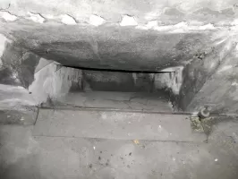 Ligne Maginot - BERGHE SUD (TUNNEL DE) - (Blockhaus pour arme infanterie) - Système de grenadage au dessus de la voute