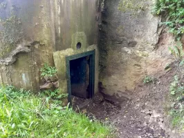 Ligne Maginot - NEUNHOFFEN CENTRE - (Blockhaus pour arme infanterie) - L'entrée