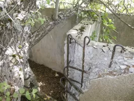 Ligne Maginot - CABANES VIEILLES -(SOURCE CAPTéE) - (Divers) - Citerne de chargement