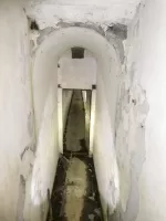 Ligne Maginot - COL D'AGNON - (Ouvrage d'infanterie) - Bloc 1
Accès au casernement