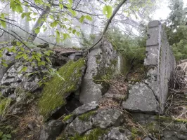 Ligne Maginot - COL D'AGNON - (Ouvrage d'infanterie) - Restes de baraquements