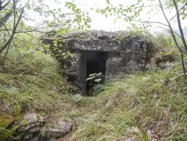 Ligne Maginot - COL D'AGNON  1 - (Blockhaus pour arme infanterie) - L'entrée