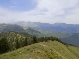 Ligne Maginot - GIAGIABELLA - (Observatoire d'artillerie) - Vue vers Plan Caval
