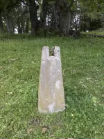 Ligne Maginot - LA BEOLE - (Position d'artillerie préparée) - Reste de la barrière