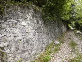 Ligne Maginot - L'ARBOIN SUD - (Observatoire d'artillerie) - La route militaire (Réfection 'Maginot')