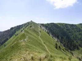 Ligne Maginot - ORTIGHEA - COTE 2017 - (Observatoire d'artillerie) - Vue sur Ortighéa et la redoute du Pointe des Trois Communes