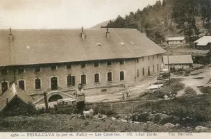 Ligne Maginot - PEIRA CAVA - CASERNE CRENANT (SOUS-SECTEUR AUTHION - 46° DBCA) - (Camp de sureté) - 