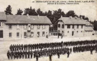 Ligne Maginot - PEIRA CAVA - CASERNE CRENANT (SOUS-SECTEUR AUTHION - 46° DBCA) - (Camp de sureté) - 