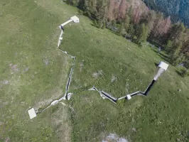 Ligne Maginot - PLAN CAVAL 1, 2 et 3 - Plan Caval 1 en haut à gauche et 2 en haut à droite