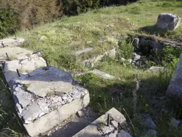 Ligne Maginot - TéLéPHéRIQUE DES CABANES VIEILLES (STATION HAUTE) - (Téléphérique ( Recette)) - Emplacement du contre poids