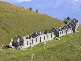 Ligne Maginot - TETE DE L'AUTHION - (Casernement) - Vue d'ensemble