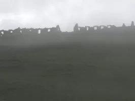 Ligne Maginot - TETE DE L'AUTHION - (Casernement) - Quand le brouillard monte, en fin d'après-midi !
