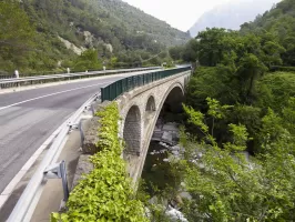Ligne Maginot - 22 - PONT DE  L'ARBOUSSET - (DMP - Dispositif de Mine Permanent) - Le pont actuel