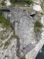 Ligne Maginot - 22 - PONT DE  L'ARBOUSSET - (DMP - Dispositif de Mine Permanent) - L'ancien pont détruit