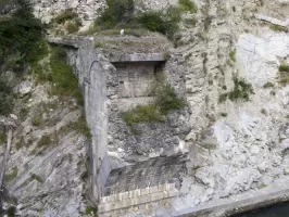 Ligne Maginot - 22 - PONT DE  L'ARBOUSSET - (DMP - Dispositif de Mine Permanent) - L'ancien pont détruit
