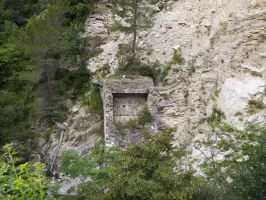 Ligne Maginot - 22 - PONT DE  L'ARBOUSSET - (DMP - Dispositif de Mine Permanent) - L'ancien pont détruit