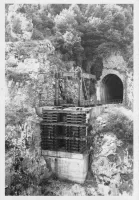 Ligne Maginot - 26 - VIADUC DE LA BEVERA - (DMP - Dispositif de Mine Permanent) - Reconstruction du viaduc de la Bevera (Pont de Caï)
Fin du démontage du pont provisoire