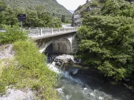 Ligne Maginot - 141 - PONT AMBOS-CAIROS (DMP - Dispositif de Mine Permanent) - Le pont actuel