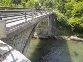 Ligne Maginot - 141 - PONT AMBOS-CAIROS (DMP - Dispositif de Mine Permanent) - Le pont actuel