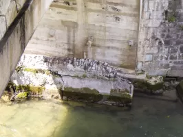 Ligne Maginot - 141 - PONT AMBOS-CAIROS (DMP - Dispositif de Mine Permanent) - Le pont actuel