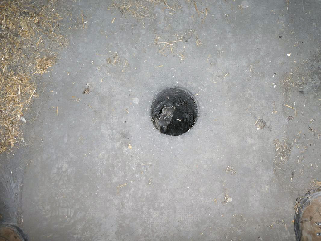 Ligne Maginot - BERGHE SUD (TUNNEL DE) - (Blockhaus pour arme infanterie) - Système de grenadage au dessus de la voute