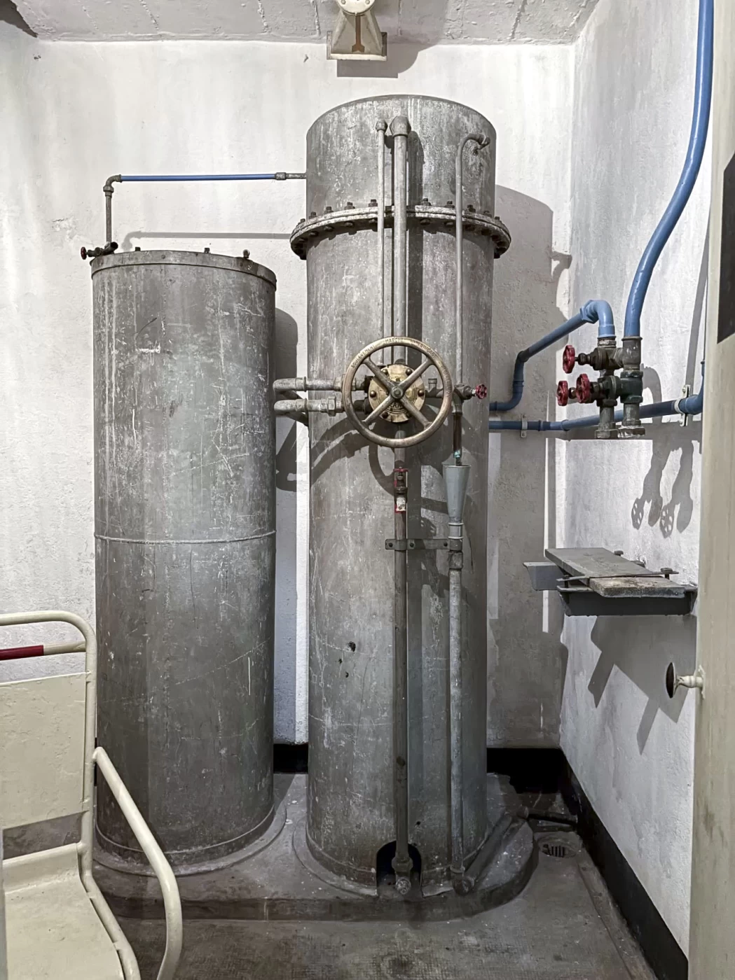 Ligne Maginot - IMMERHOF - A10 - (Ouvrage d'infanterie) - L'adoucisseur d'eau Zerhyd et son bac à sel