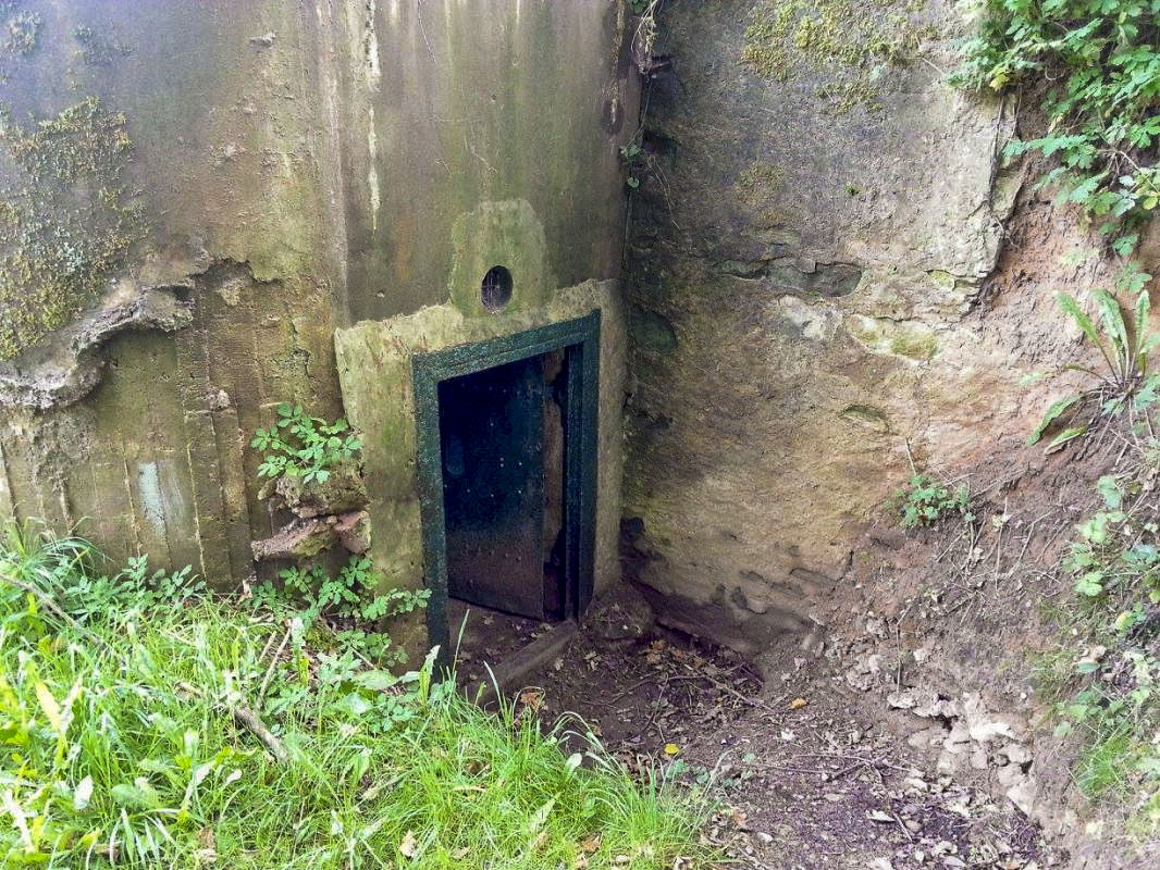 Ligne Maginot - NEUNHOFFEN CENTRE - (Blockhaus pour arme infanterie) - L'entrée