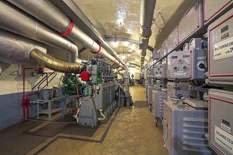 Ligne Maginot - SCHOENENBOURG - (Ouvrage d'artillerie) - Usine électrique