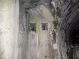 Ligne Maginot - BRAUS NORD (TUNNEL DE ) - (Blockhaus pour arme infanterie) - Le blockhaus de défense gauche