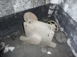 Ligne Maginot - BRAUS SUD (TUNNEL DE ) - (Blockhaus pour arme infanterie) - Ventilateur à pédalier
