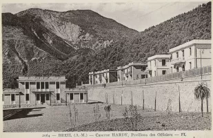 Ligne Maginot - BREIL SUR ROYA - CASERNE HARDY - (Camp de sureté) - Vue des pavillons officiers