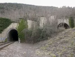 Ligne Maginot - CARANCA NORD (TUNNEL DE) - (Blockhaus pour arme infanterie) - Caranca est à droite