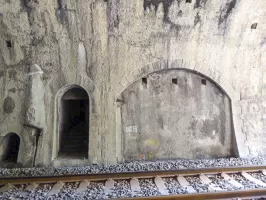 Ligne Maginot - CARANCA SUD (TUNNEL DE) - (Blockhaus pour arme infanterie) - L'entrée
