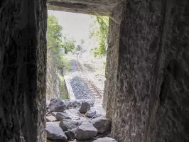 Ligne Maginot - CARANCA SUD (TUNNEL DE) - (Blockhaus pour arme infanterie) - Chambre de tir inférieure