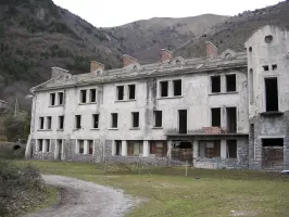 Ligne Maginot - COL DE BROUIS - (Casernement) -  Casernement