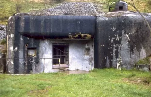 Ligne Maginot - COL DE BROUIS (CDB) - E01 - (Ouvrage d'infanterie) - Le bloc 1, avant les TAGS ...